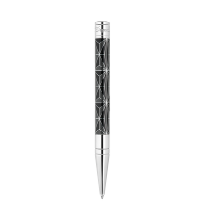 ST Dupont Kugelschreiber D Initial D Initial, Palladium, Ltd. Edt., Schwarz