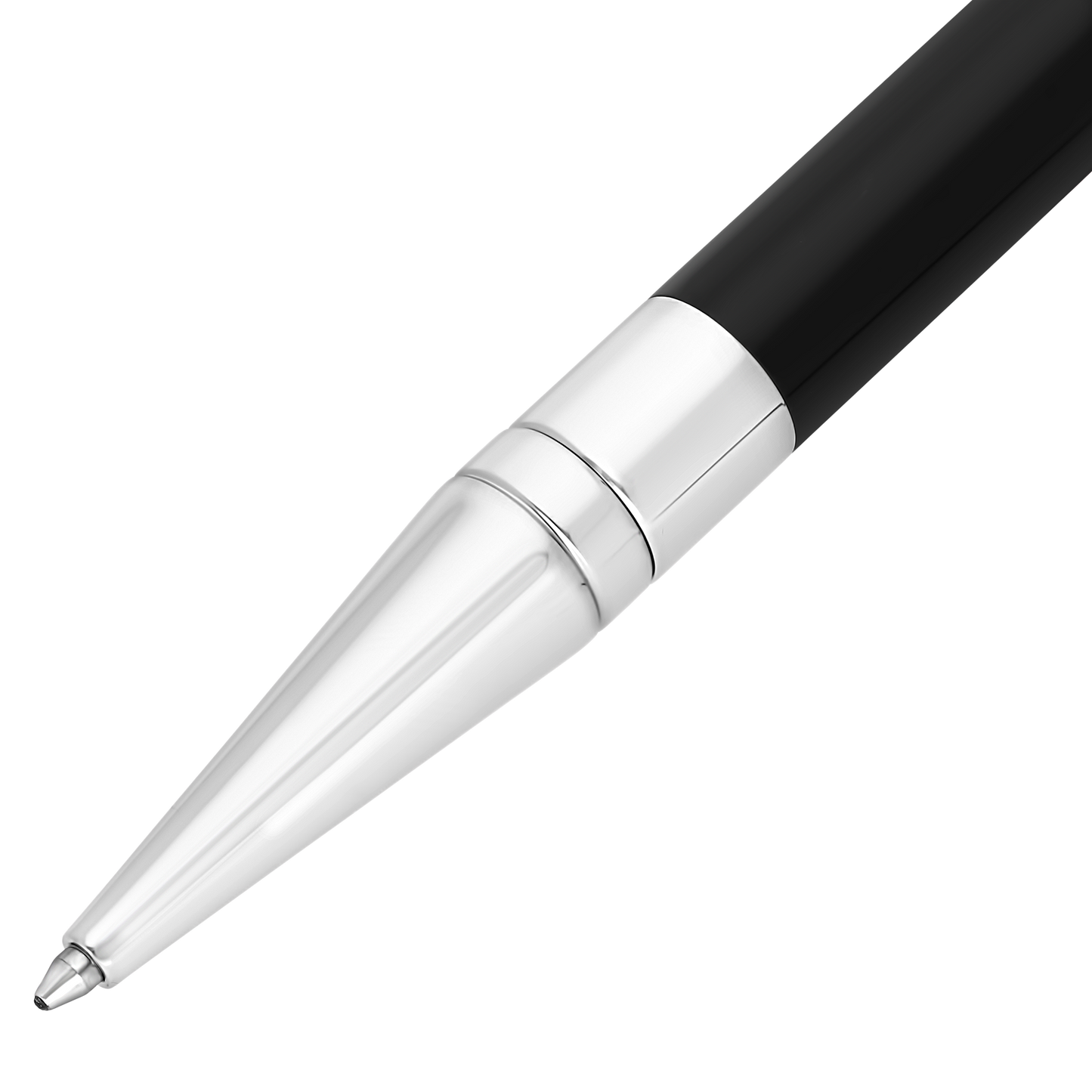 ST Dupont Ballpoint Pen Initial D Initial, Palladium, Ltd. Edt., Silver