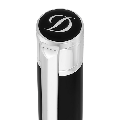 ST Dupont Ballpoint Pen Initial D Initial, Palladium, Ltd. Edt., Silver