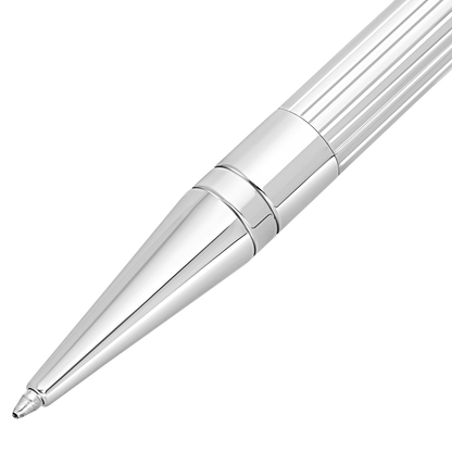 ST Dupont Ballpoint Pen Initial D Initial, Palladium, Ltd. Edt., Silver