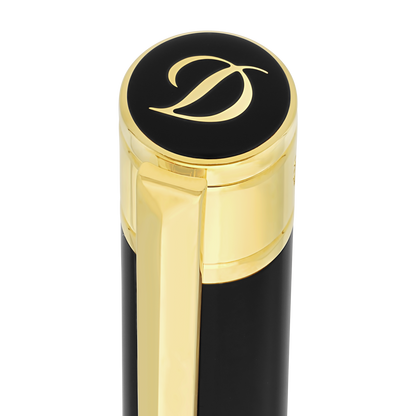 ST Dupont Ballpoint Pen Initial D Initial, Ltd. Edt., Golden