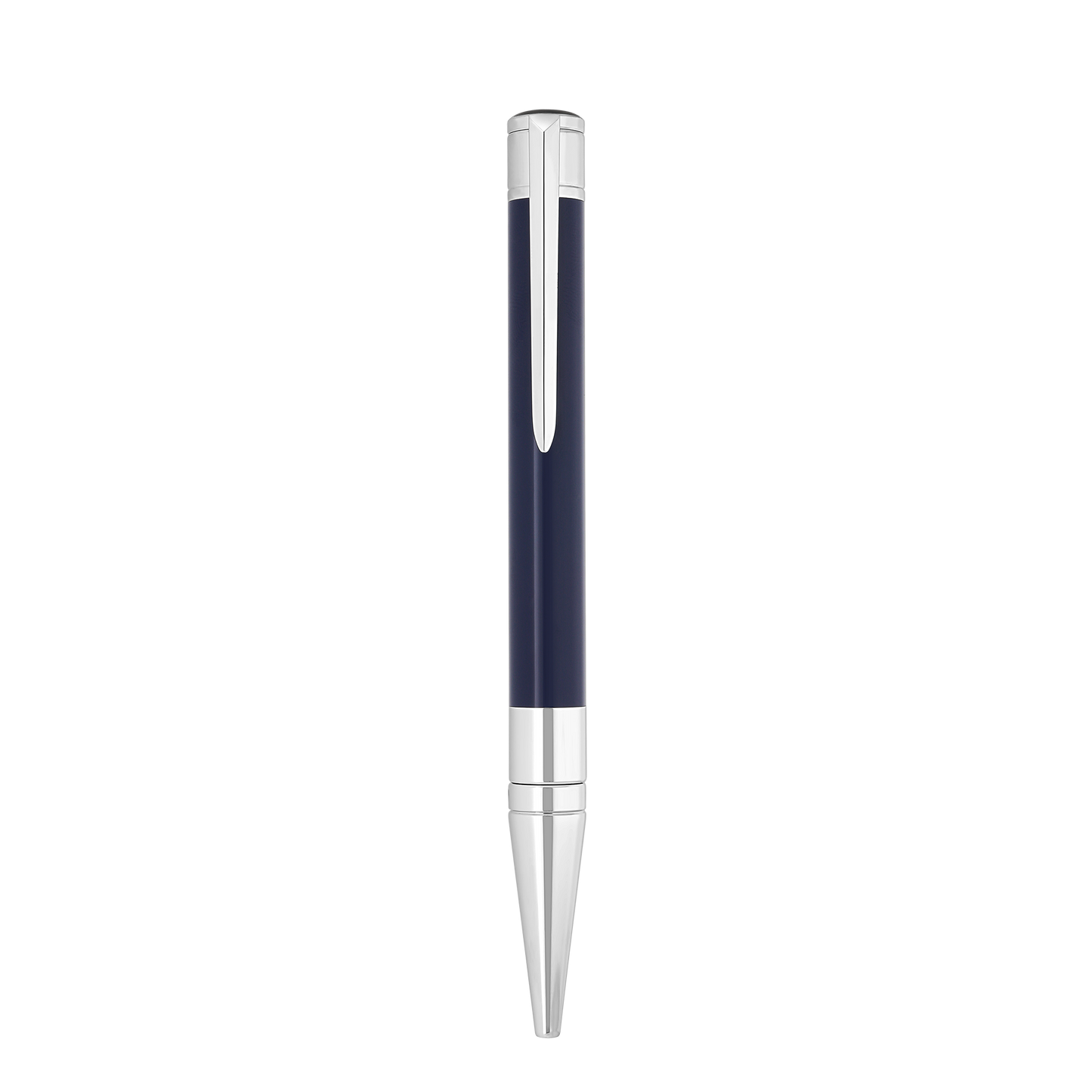ST Dupont Ballpoint Pen Initial D Initial, Palladium, Ltd. Edt., Dark Blue