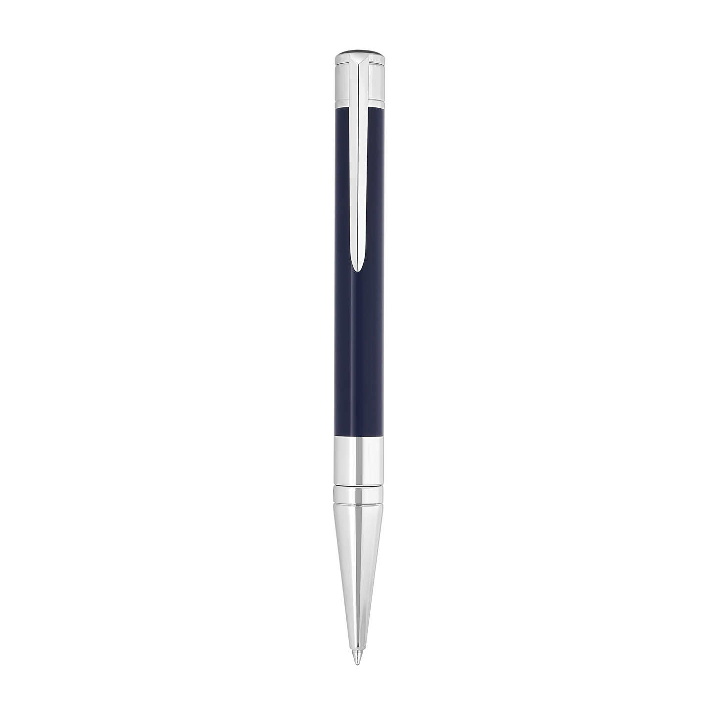 ST Dupont Ballpoint Pen Initial D Initial, Palladium, Ltd. Edt., Dark Blue