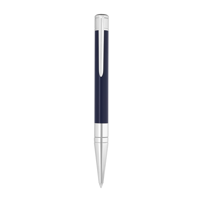 ST Dupont Ballpoint Pen Initial D Initial, Palladium, Ltd. Edt., Dark Blue