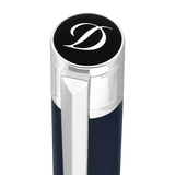 ST Dupont Kugelschreiber Initial D Initial, Palladium, Ltd. Edt., Dark-blue