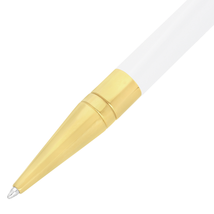 ST Dupont Ballpoint Pen Initial D Initial, White
