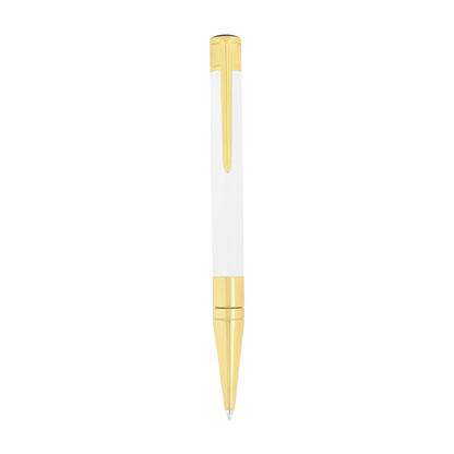 ST Dupont Ballpoint Pen Initial D Initial, White