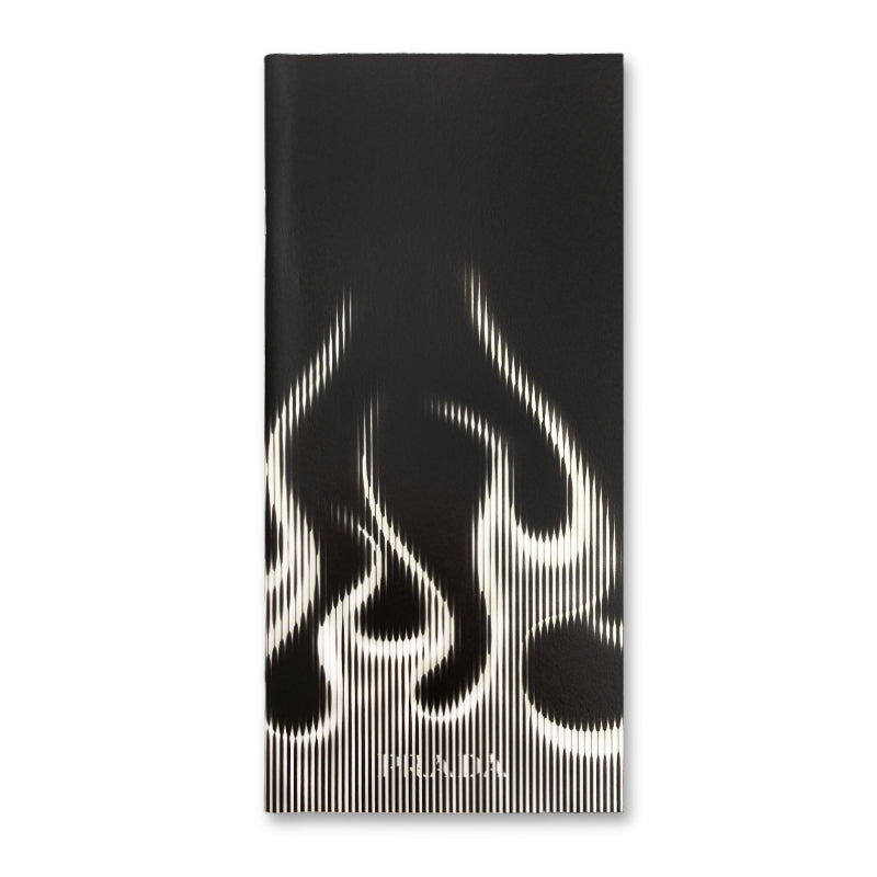 PRADA Replacement Notebook Travel Journal Black and White