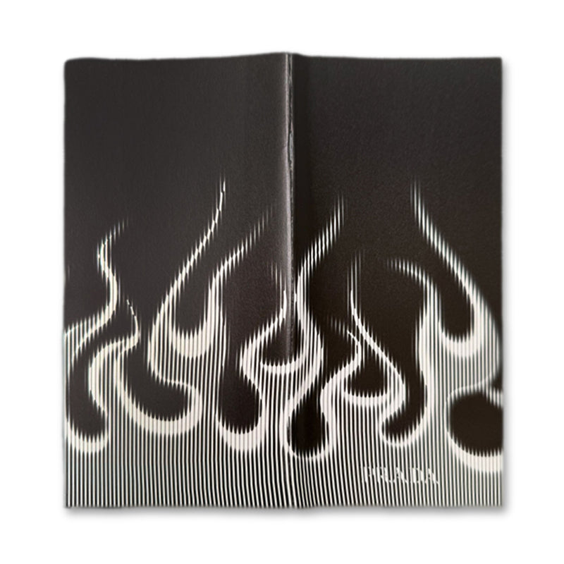 PRADA Replacement Notebook Travel Journal Black and White