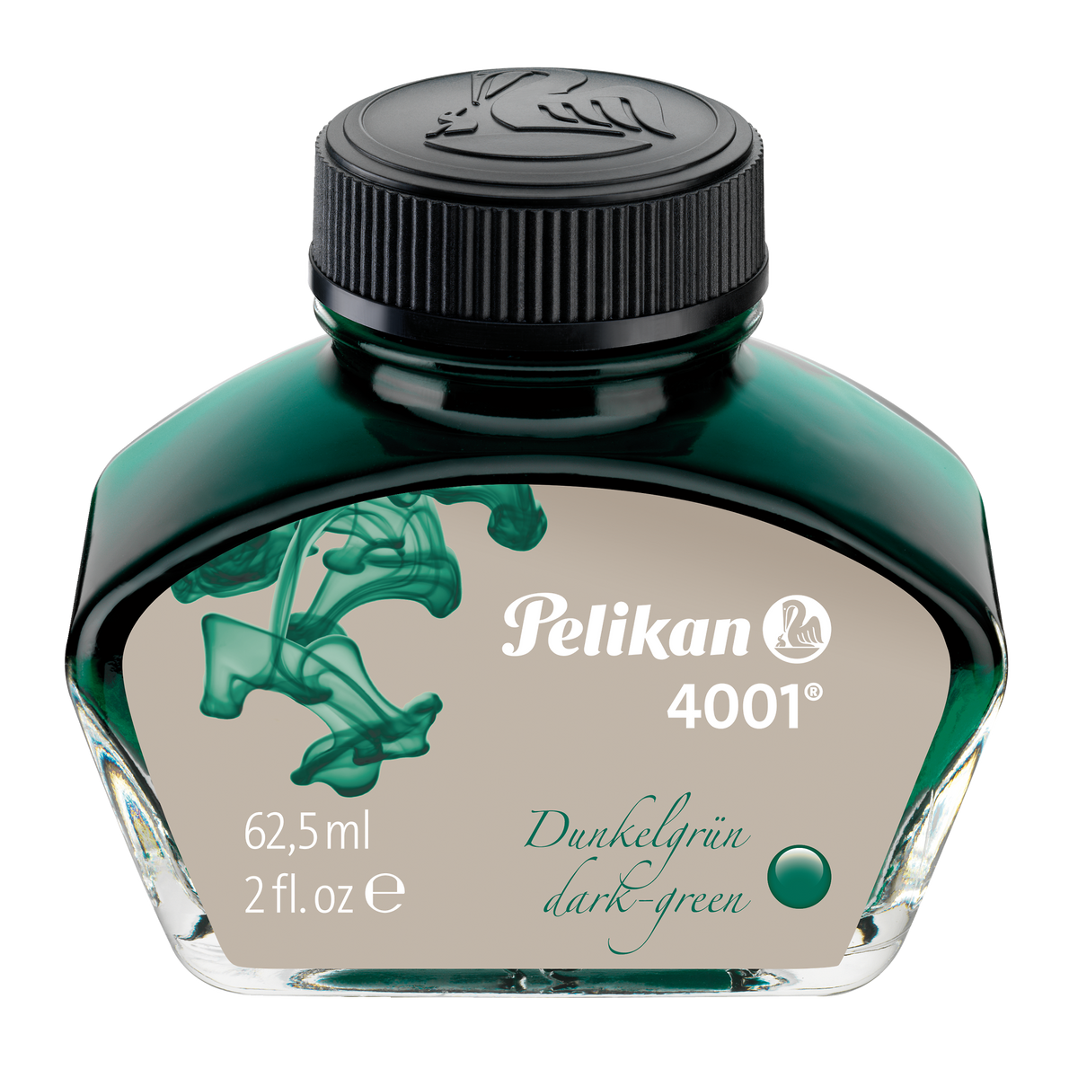 Pelikan Tinte, 4001, Dunkelgrün, 62,5 ml