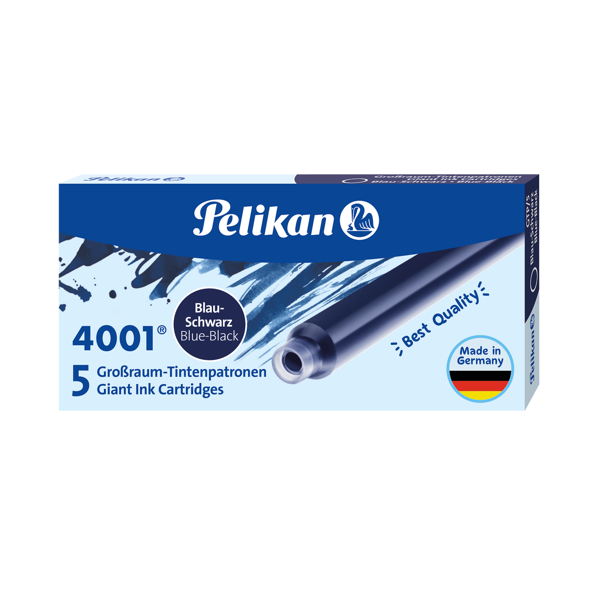 Pelikan, Cartouche d'encre, 6 cartouches, noir