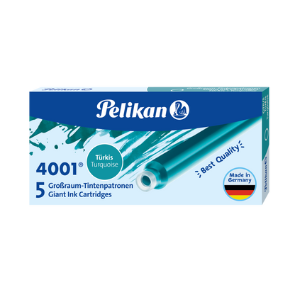 Pelikan Tintenpatronen 4001 GTP/5, Türkis