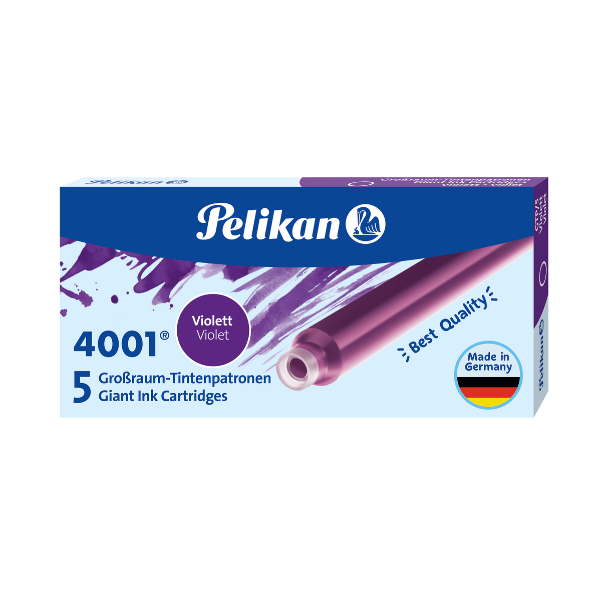 Pelikan, Cartouche d'encre, 6 cartouches, noir