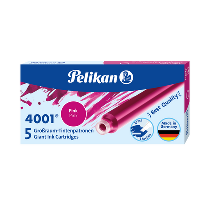 Pelikan Tintenpatronen 4001 GTP/5, Pink