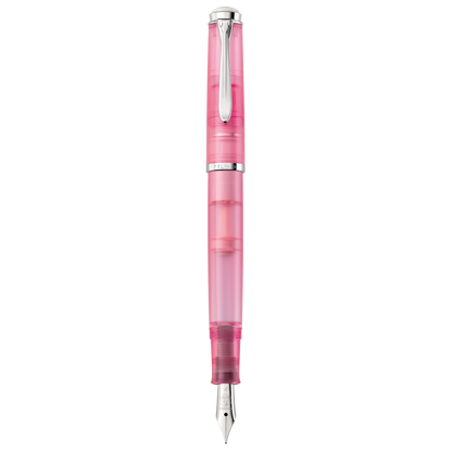 Stylo plume Pelikan + flacon d'encre, Classic M205, avec encre Edelstein bleue