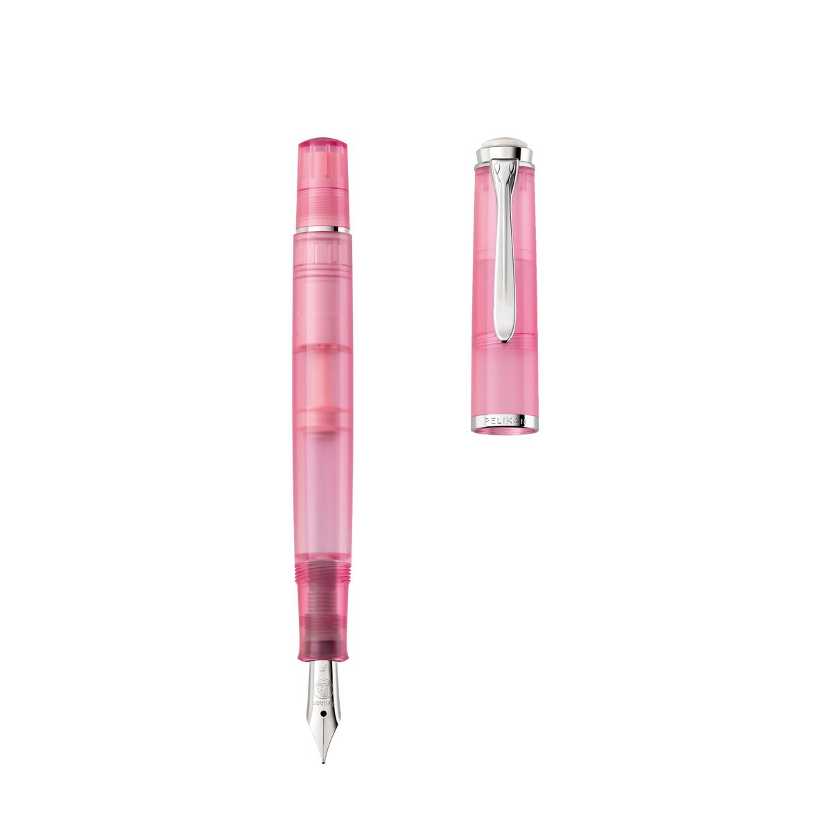 Stylo plume Pelikan + flacon d'encre, Classic M205, avec encre Edelstein bleue
