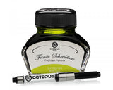 Octopus Fluids Füllhaltertinte-Set Classic Schreibtinten Lindgrün mit Konverter