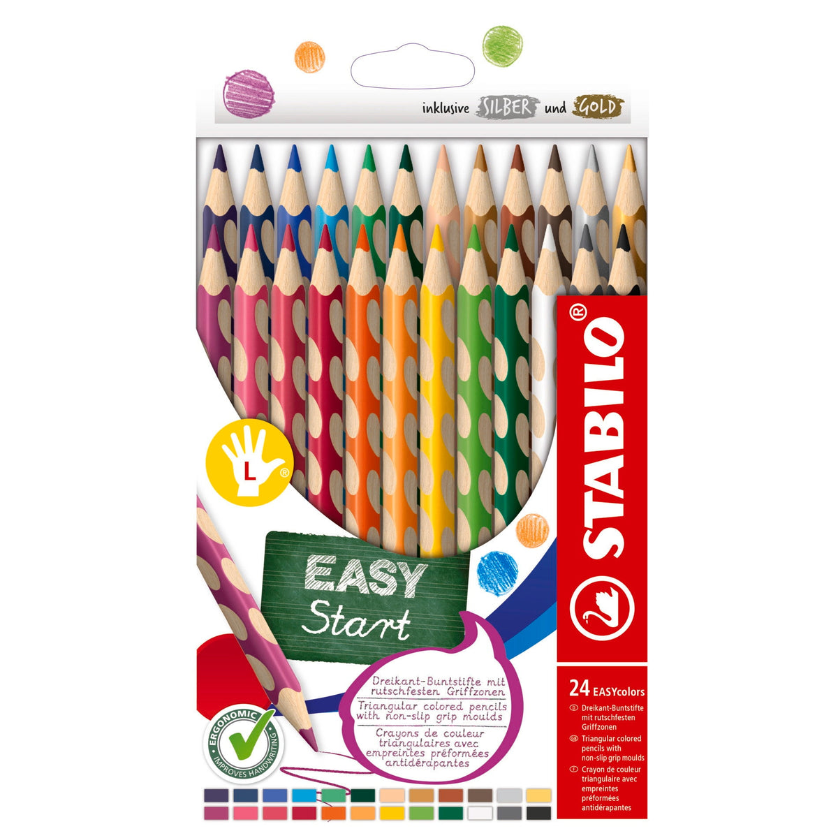 STABILO EASYcolors L 24pcs. – Ansicht 1