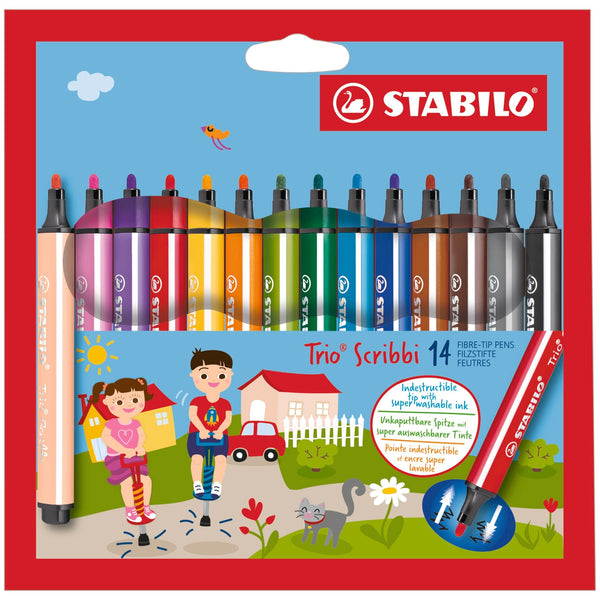 STABILO Trio Scribbi 14er Kartonetui
