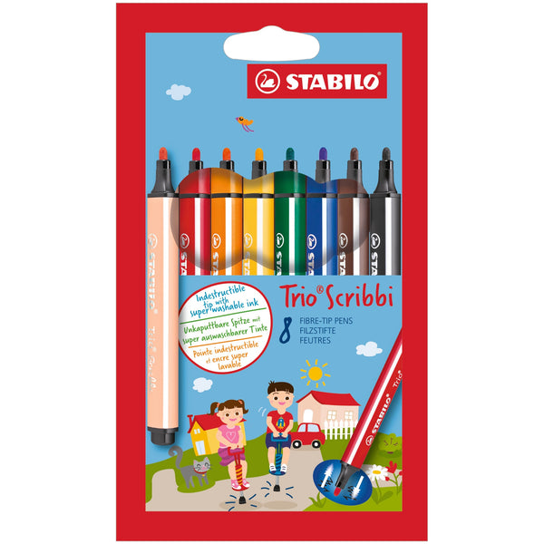 STABILO Trio Scribbi 8er Kartonetui NEU