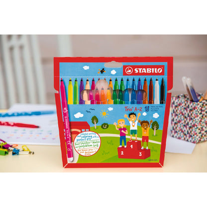 STABILO Trio A-Z 30er Kartonetui – Ansicht 2