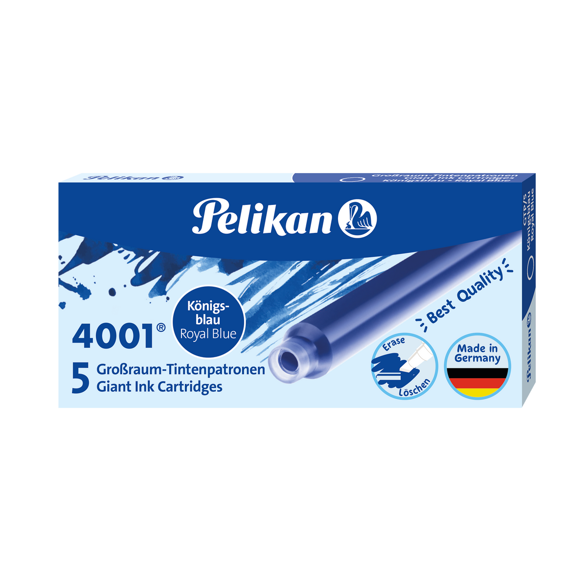 Pelikan, Cartouche d'encre, 6 cartouches, noir