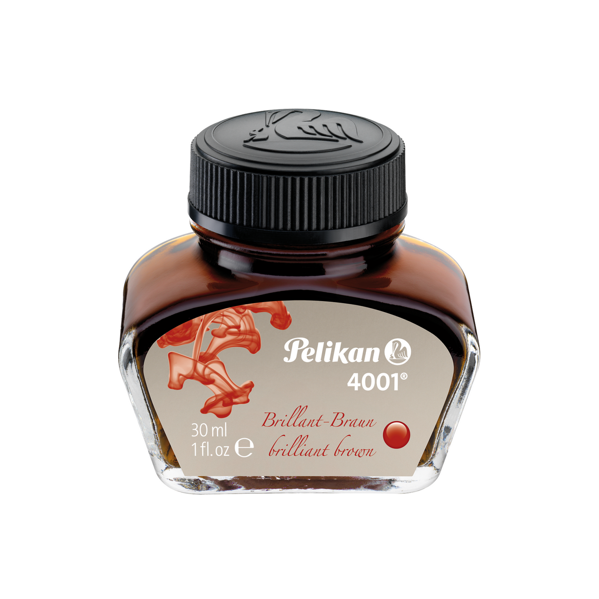 Pelikan Tinte, 4001, Brillant-Braun, 30 ml