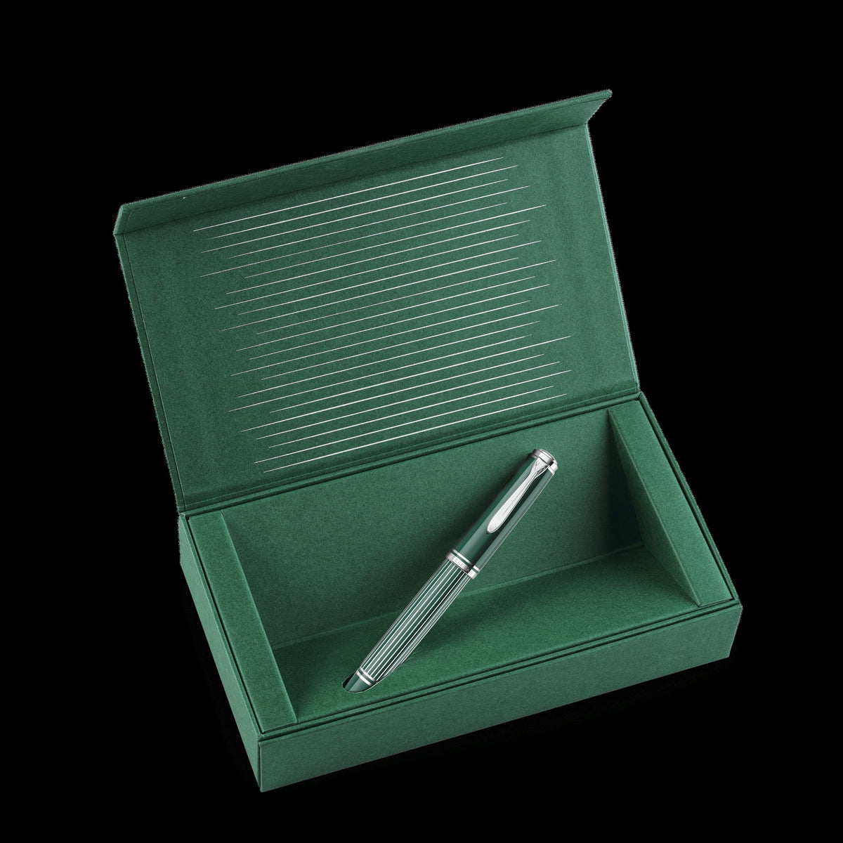 Pelikan, Souverän® M815 Metal Striped Green Special Edition
