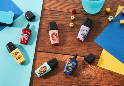 STABILO BOSS MINI PAW Patrol Textmarker 6er Pack – 6 Farben, bedruckt mit PAW Patrol Motiven – Ansicht 4