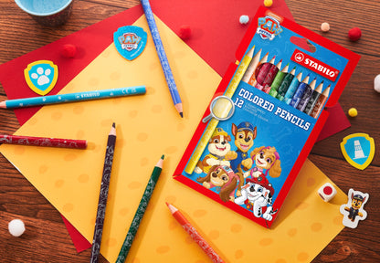 STABILO Buntstift PAW Patrol 12er Set – 12 Farben, mit PAW Patrol Motiven bedruckt – Ansicht 5