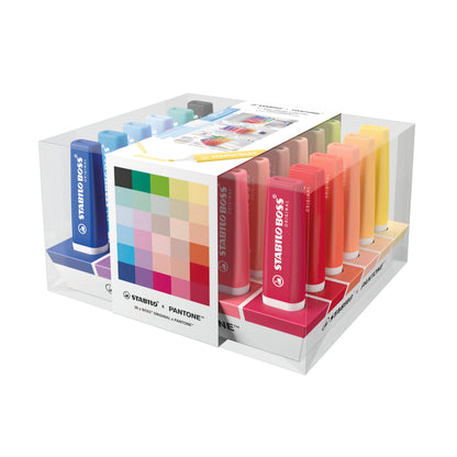 STABILO x PANTONE BOSS ORIGINAL Textmarker Tischset – 30er Set – Ansicht 1