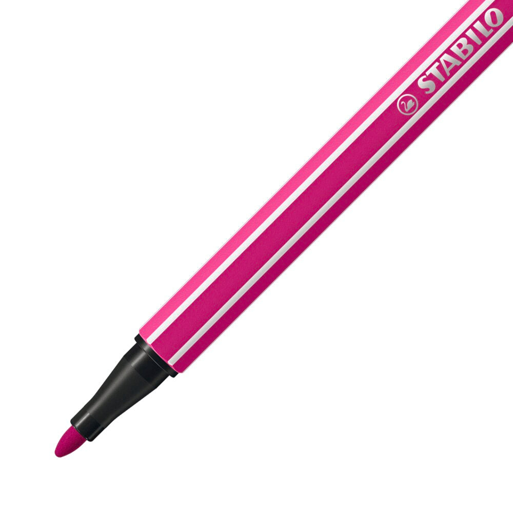 STABILO Pen 68 KPop Demon Hunters Premium-Filzstift Rollerset – 25er Set in Schwarz/Violett, 25 Farben – Ansicht 4