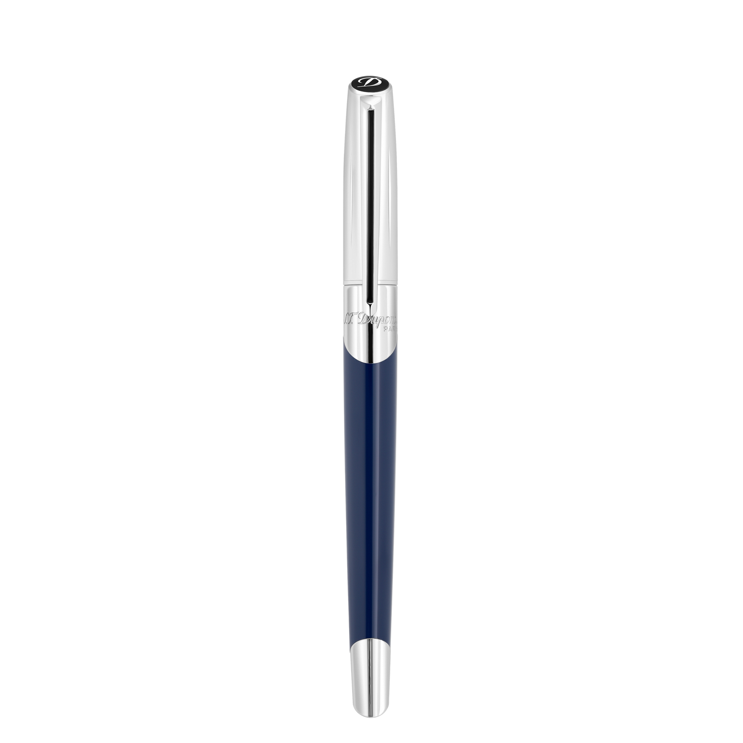 ST Dupont Füllfederhalter Defi Milenium Defi, Palladium, Dark-blue