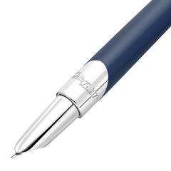 ST Dupont Füllfederhalter Defi Milenium Defi, Palladium, Dark-blue