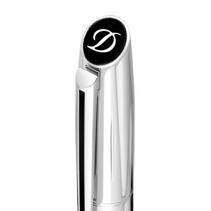 ST Dupont Füllfederhalter Defi Milenium Defi, Palladium, Dark-blue