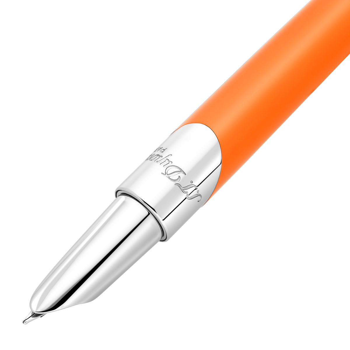 ST Dupont Füllfederhalter Defi Milenium Defi, Palladium, Orange