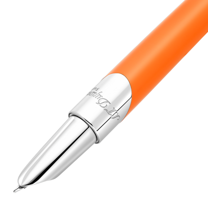 ST Dupont Füllfederhalter Defi Milenium Defi, Palladium, Orange
