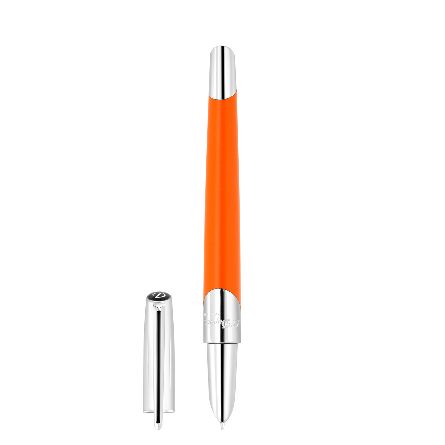 ST Dupont Füllfederhalter Defi Milenium Defi, Palladium, Orange