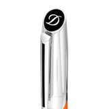 ST Dupont Füllfederhalter Defi Milenium Defi, Palladium, Orange