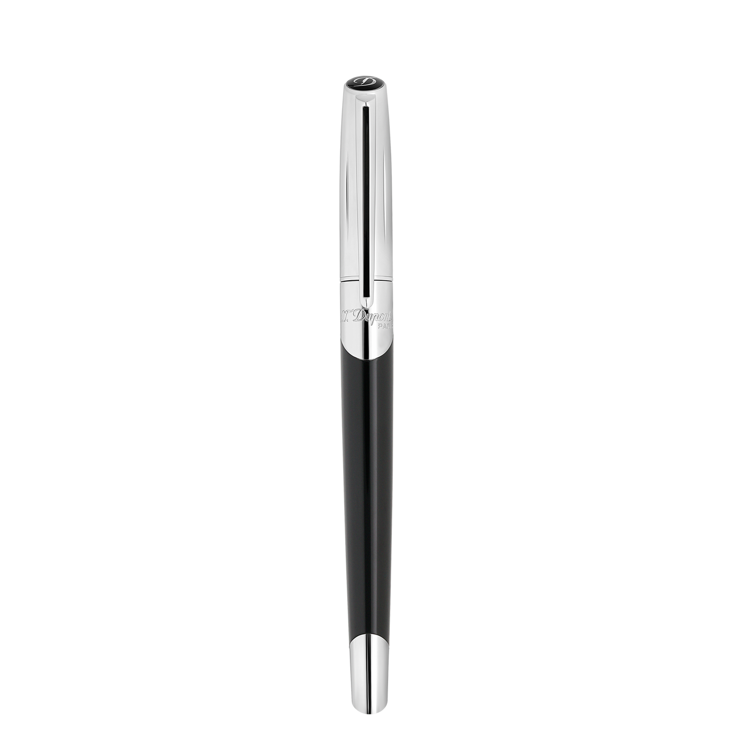 ST Dupont Rollerball Pen Defi Millennium Defi, Palladium, Black