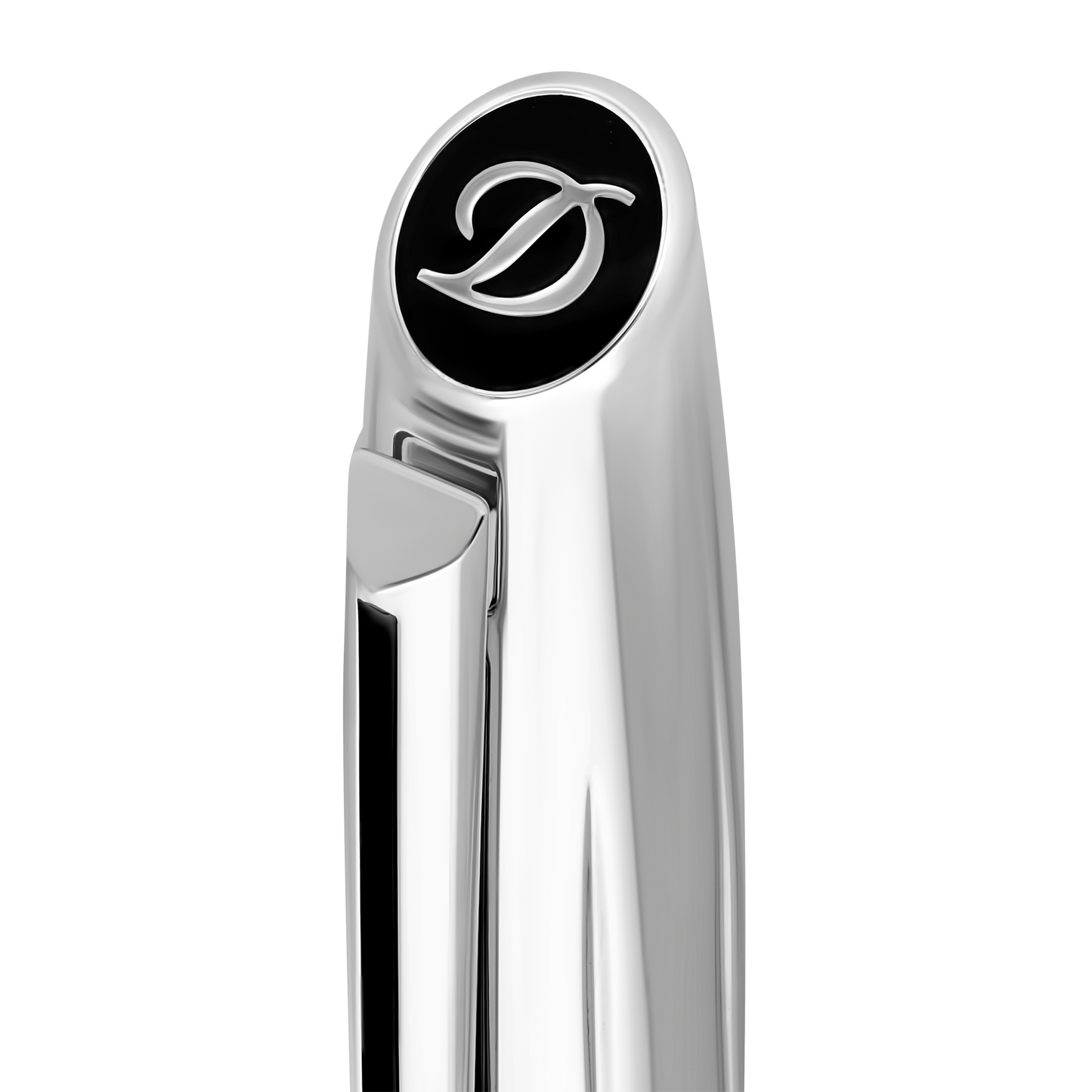 ST Dupont Rollerball Pen Defi Millennium Defi, Palladium, Black