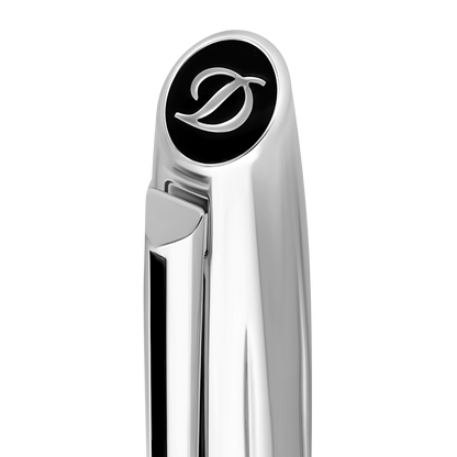 ST Dupont Rollerball Pen Defi Millennium Defi, Palladium, Black