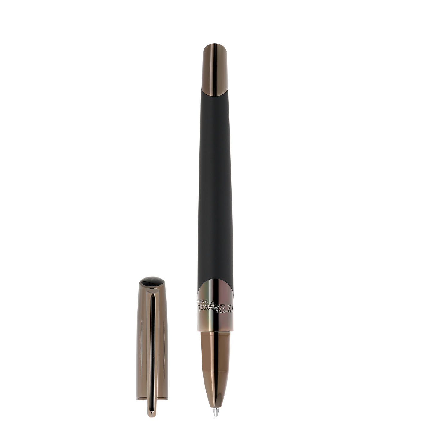 ST Dupont Tintenroller Defi Milenium Defi, Chrom, Gunmetal