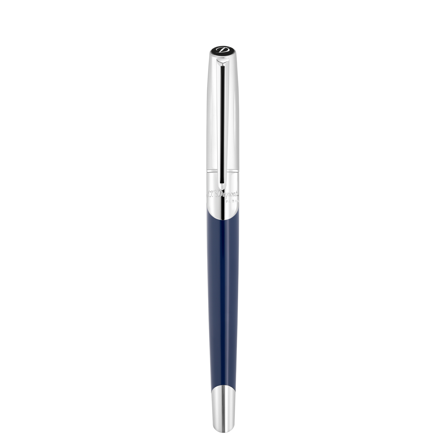 ST Dupont Tintenroller Defi Milenium Defi, Palladium, Dark-blue