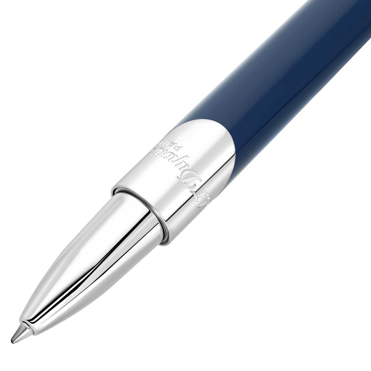 ST Dupont Tintenroller Defi Milenium Defi, Palladium, Dark-blue
