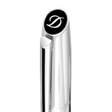 ST Dupont Tintenroller Defi Milenium Defi, Palladium, Dark-blue