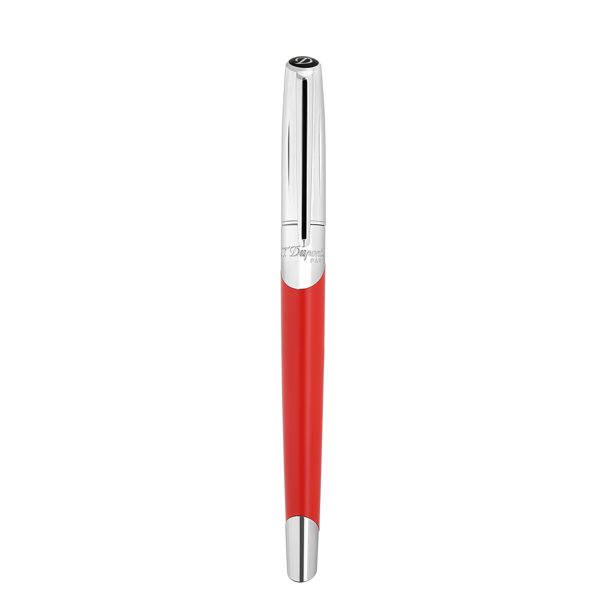 ST Dupont Tintenroller Defi Milenium Defi, Palladium, Rot