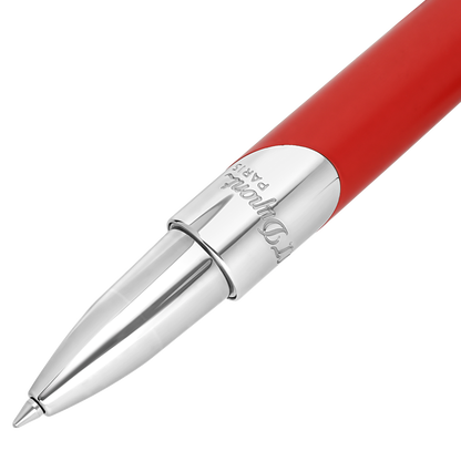 ST Dupont Tintenroller Defi Milenium Defi, Palladium, Rot