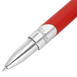 ST Dupont Tintenroller Defi Milenium Defi, Palladium, Rot