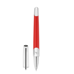 ST Dupont Tintenroller Defi Milenium Defi, Palladium, Rot